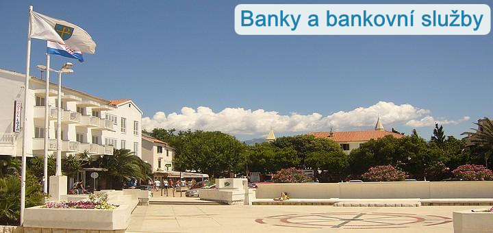 Banky a bankovní služby na Pagu