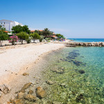 Mandre - pláže, ostrov Pag, Chorvatsko